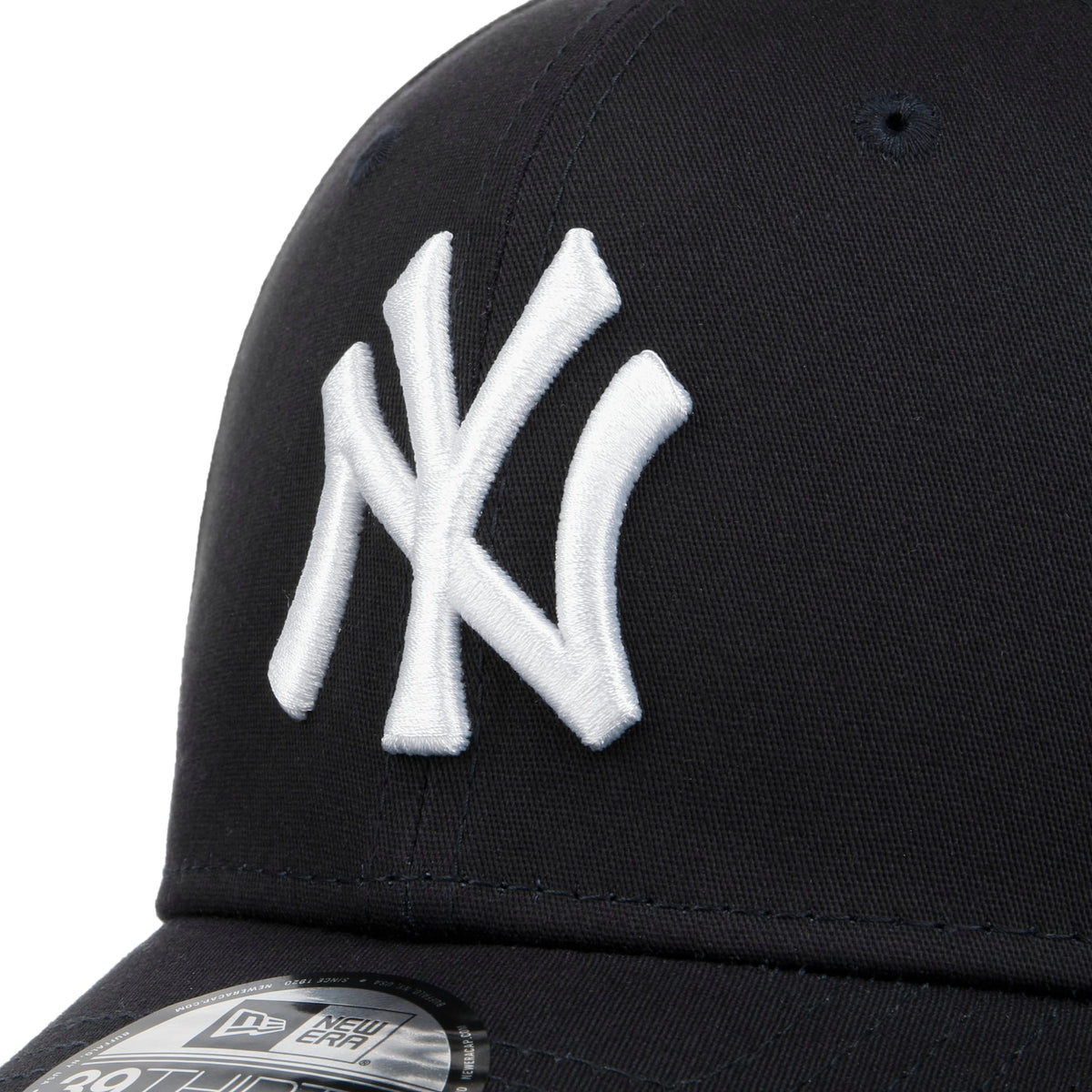 Tioga NY White on Black Fullcap