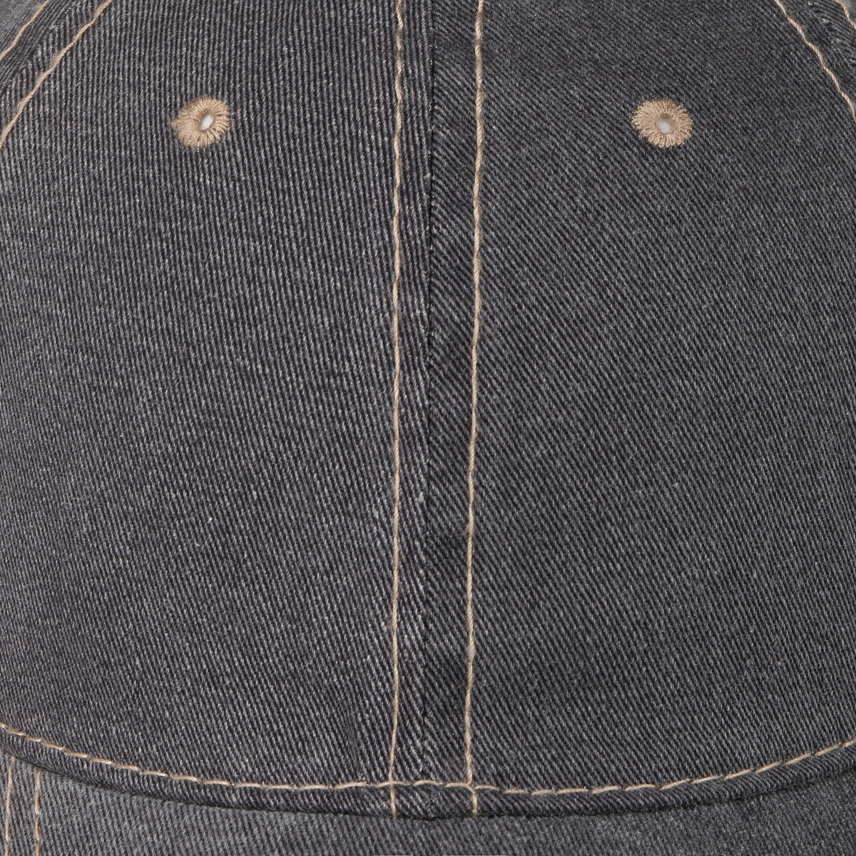 Washed Denim Baseball Cap