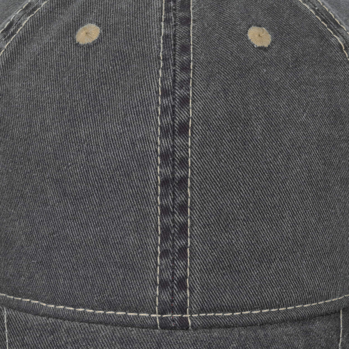 Washed Denim Baseball Cap