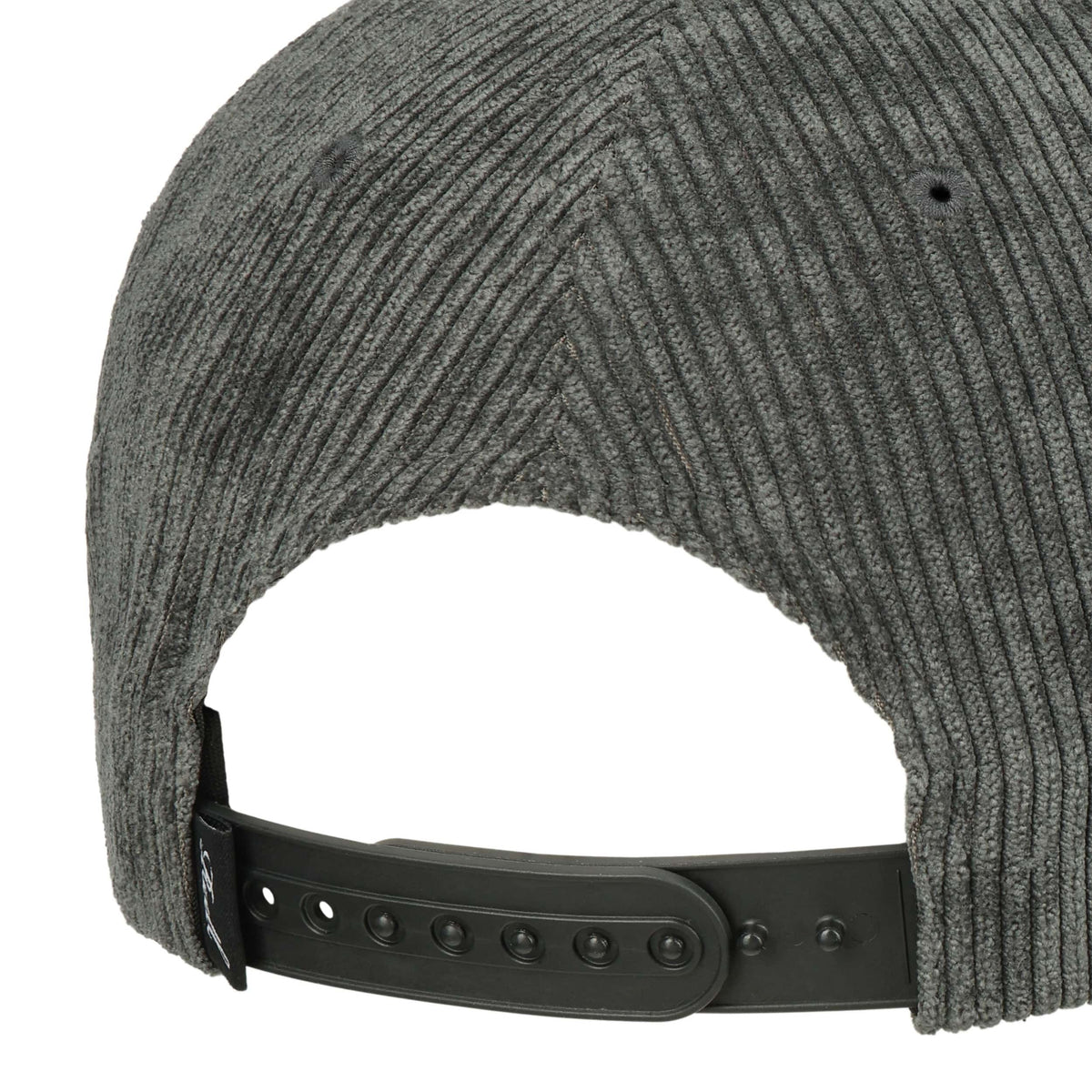 Single Script Corduroy Cap