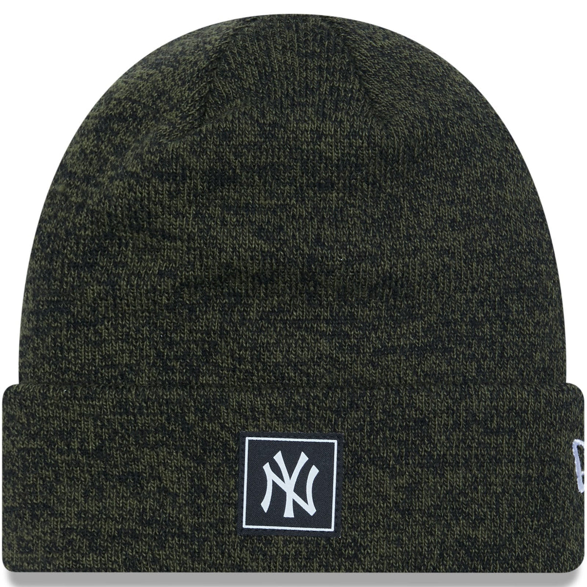 New Era New York Yankees MLB Team Cuff Beanie Hat - New Olive