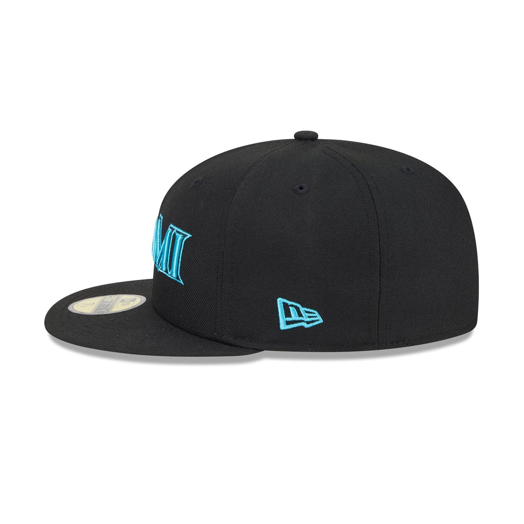 Miami Marlins City Connect Fan Pack Alt 59FIFTY Fitted Hat