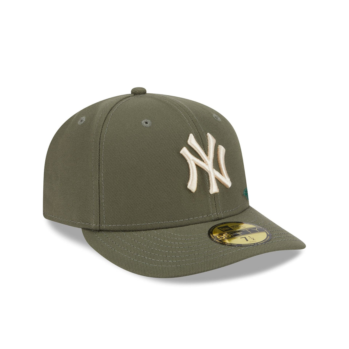 New York Yankees Tonal Florals Olive 59FIFTY Fitted Hat