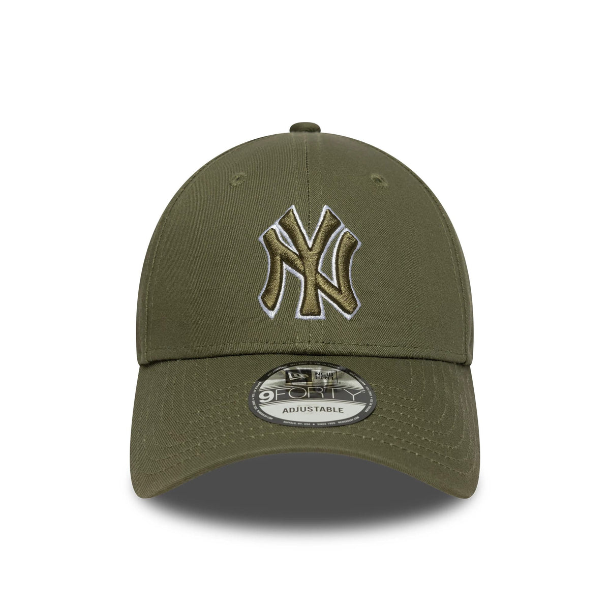 New York Yankees MLB Outline Dark Green 9FORTY Adjustable Cap