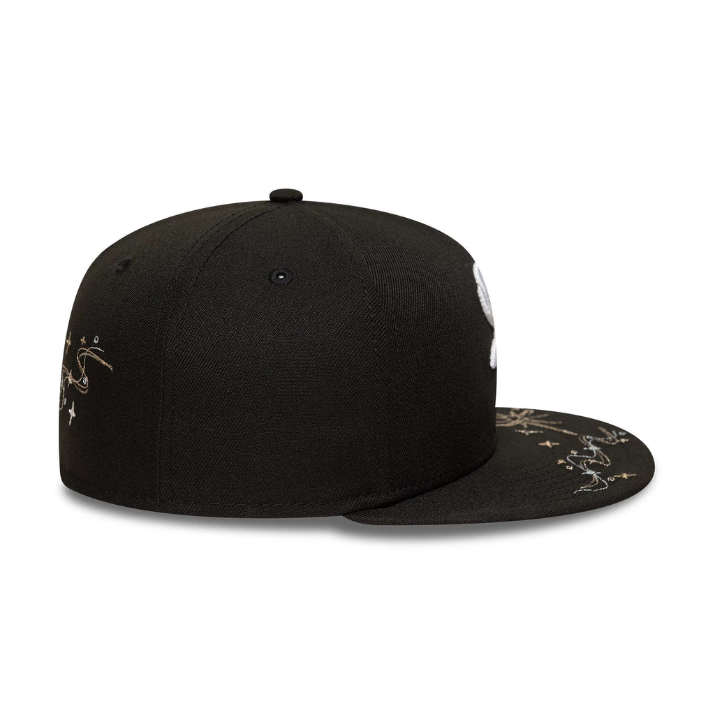 Chicago White Sox MLB Zodiac Black 59FIFTY Fitted Cap