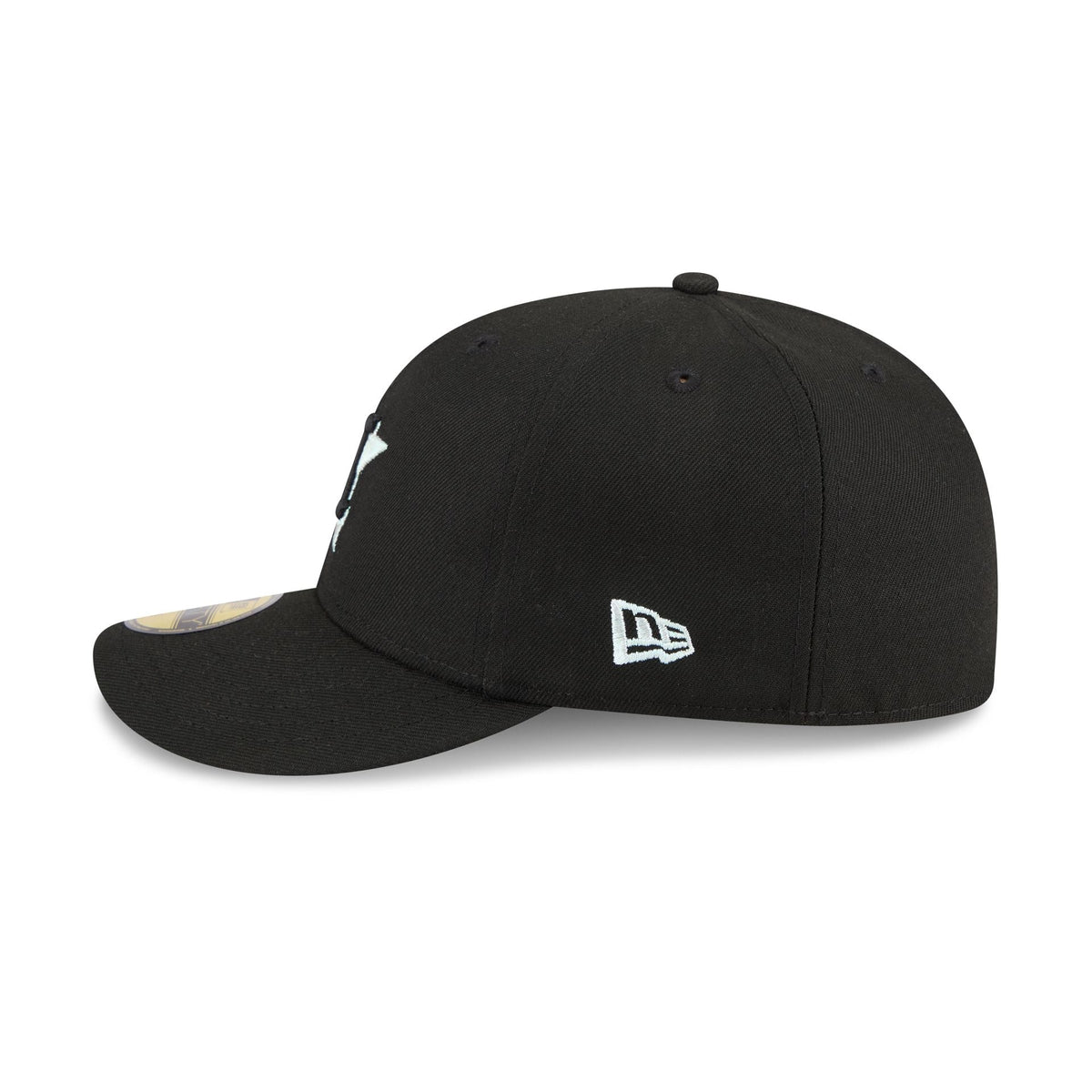 Houston Astros Black Pre-Curve 59FIFTY Fitted Hat