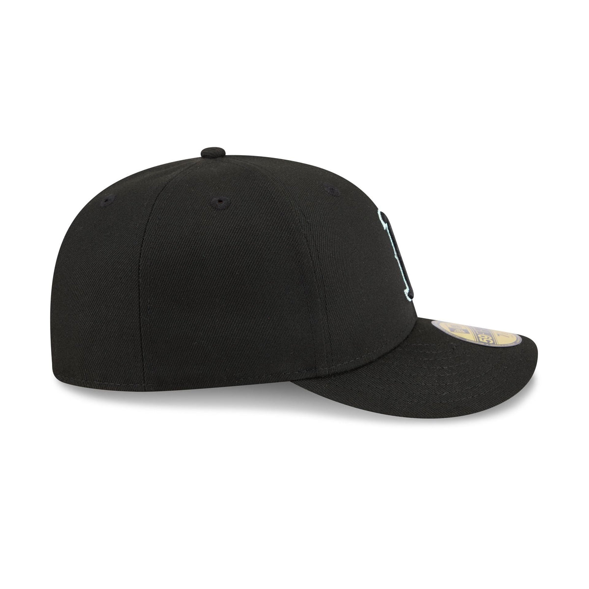 Boston Red Sox Black Pre-Curve 59FIFTY Fitted Hat