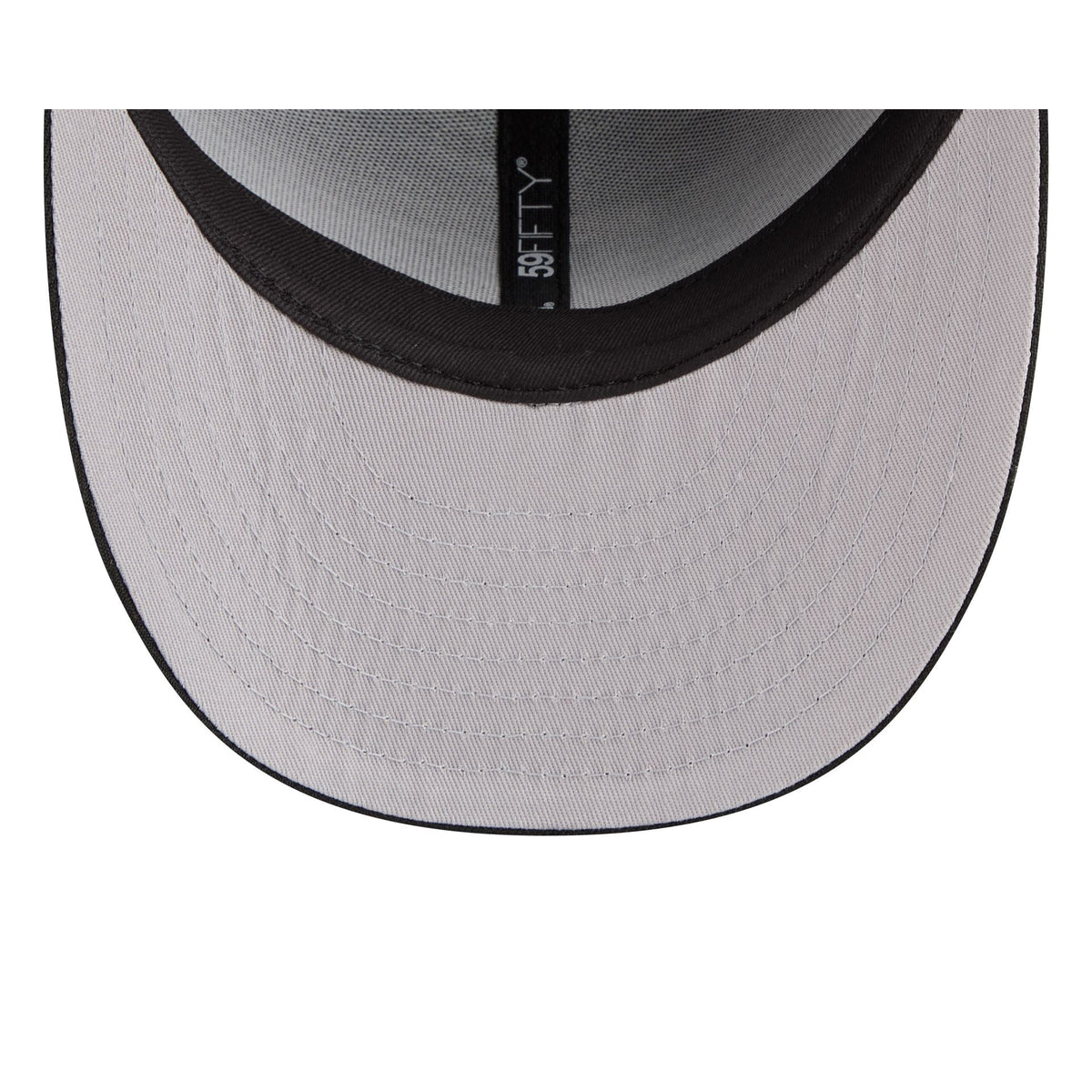 Los Angeles Dodgers Black Pre-Curve 59FIFTY Fitted Hat