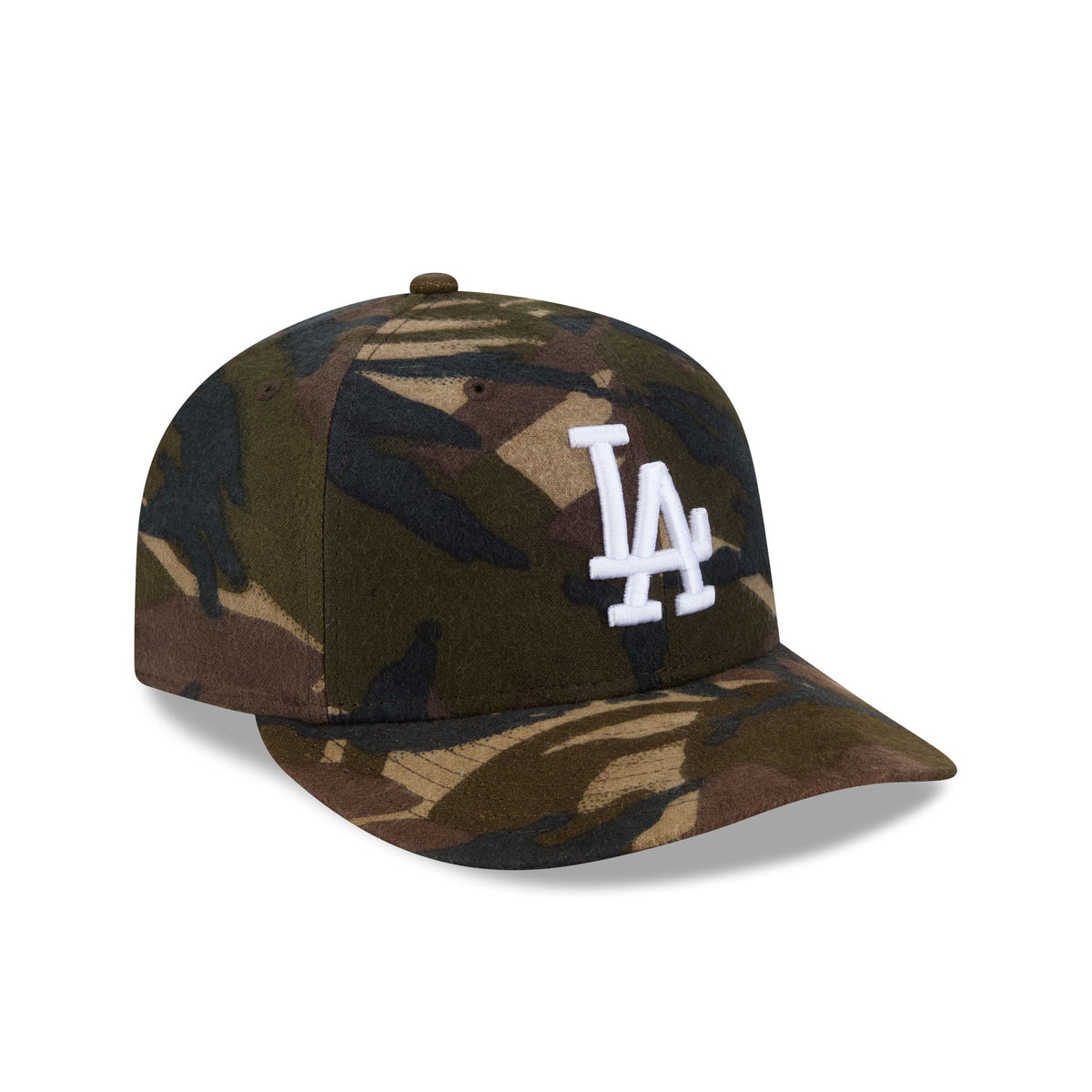 Los Angeles Dodgers Three Looms Camo Pre-Curve 59FIFTY Fitted Hat