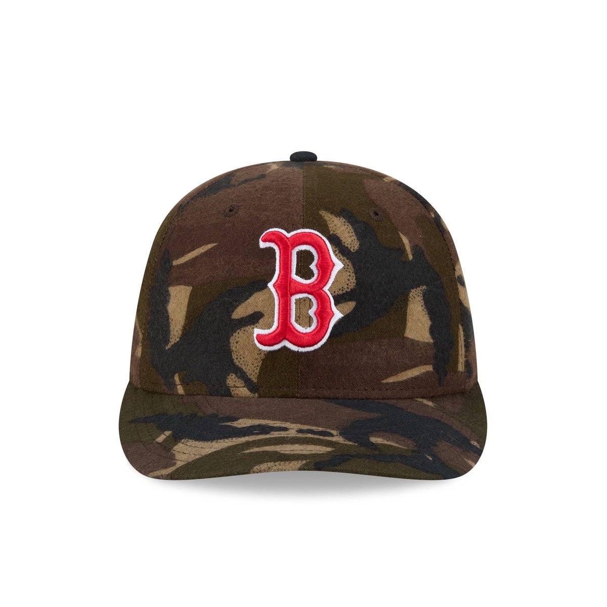 Boston Red Sox Three Looms Camo Pre-Curve 59FIFTY Fitted Hat