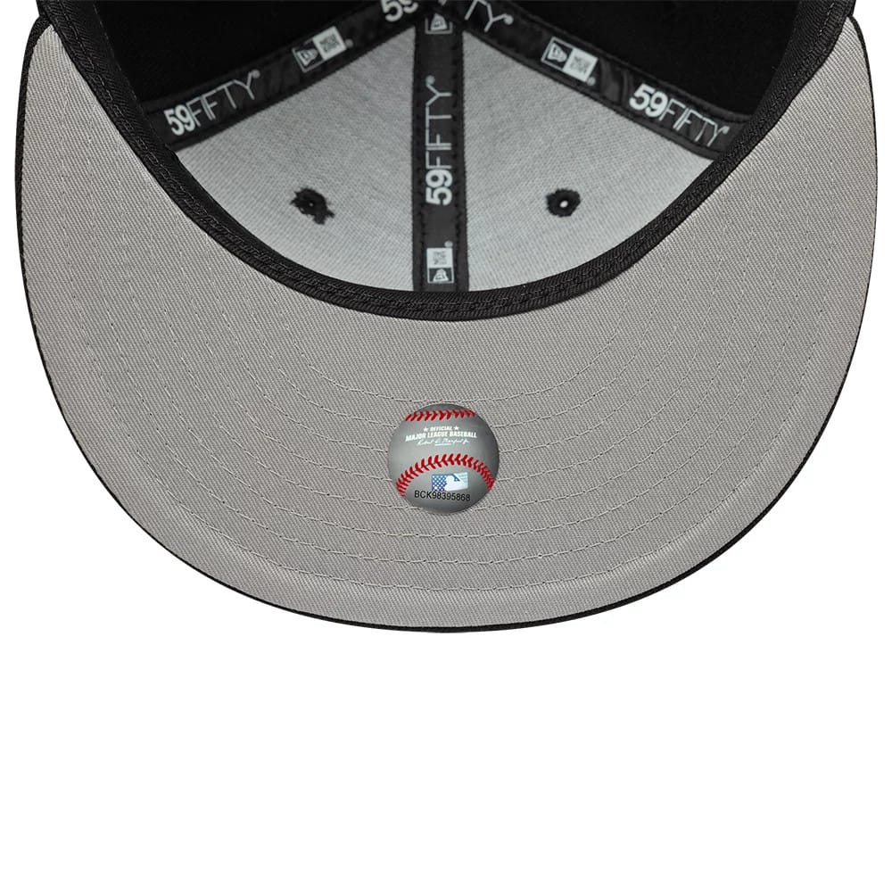 New York Yankees MLB Faux Pearl Black 59FIFTY Fitted Cap