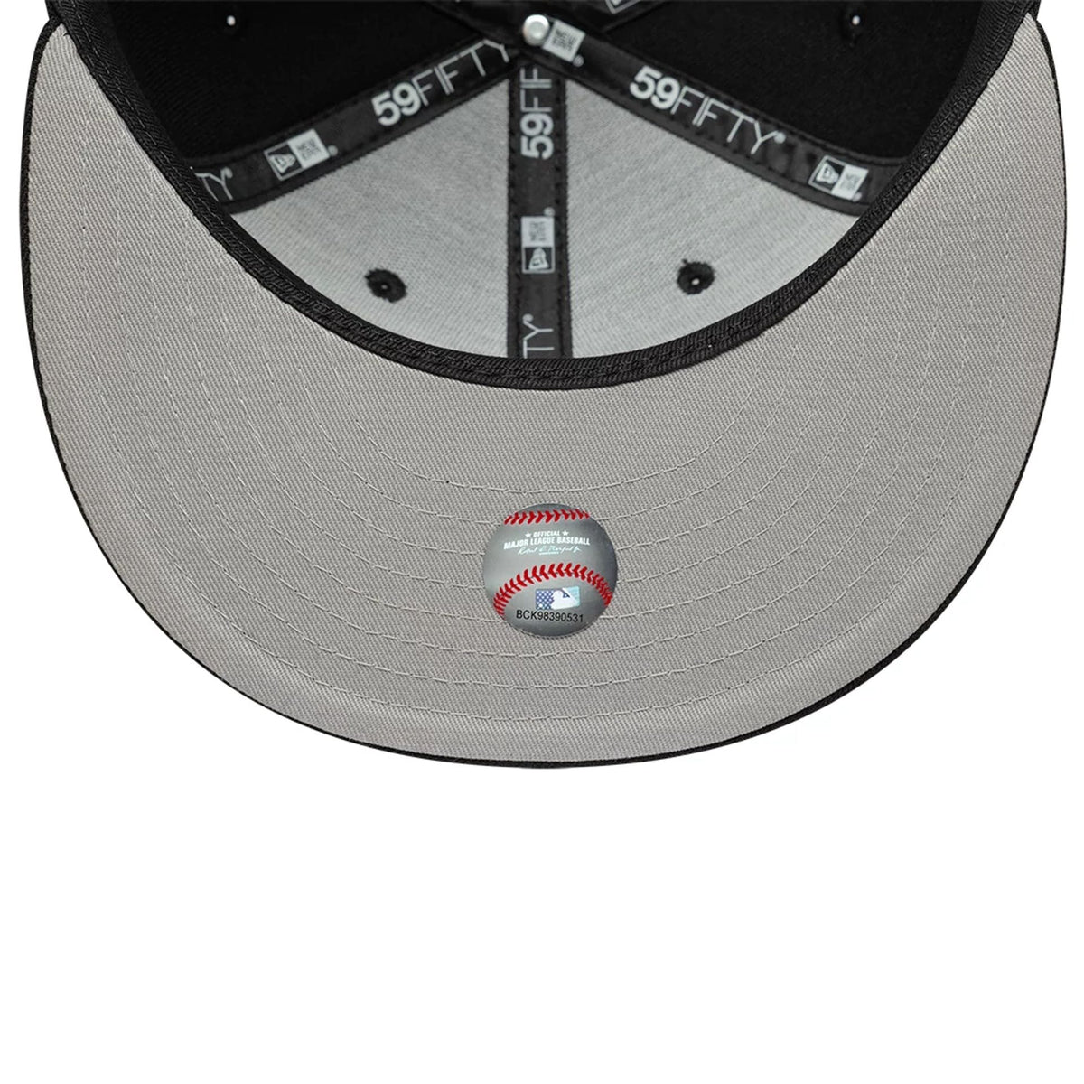 Detroit Tigers MLB Faux Pearl Black 59FIFTY Fitted Cap