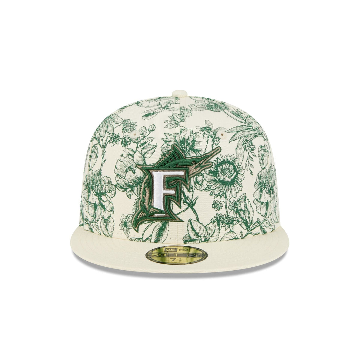 Miami Marlins Spring Floral 59FIFTY Fitted Hat