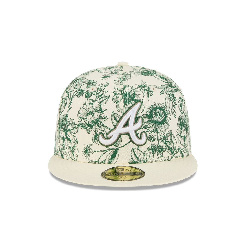 Atlanta Braves Spring Floral 59FIFTY Fitted Hat