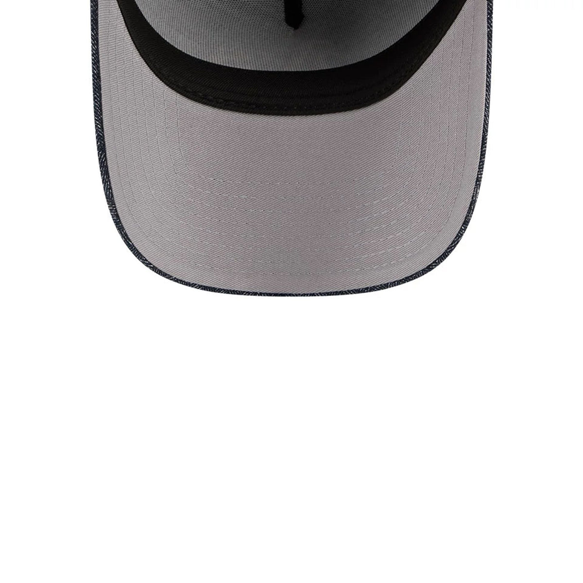 Athletics MLB Herringbone Denim Navy 59FORTY A-Frame Fitted Cap
