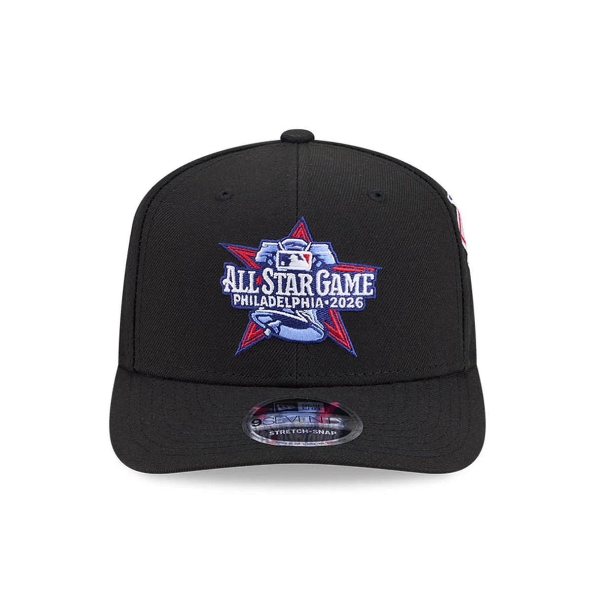 Phillies MLB All Star Game Black 9SEVENTY Stretch Snap Adjustable Cap