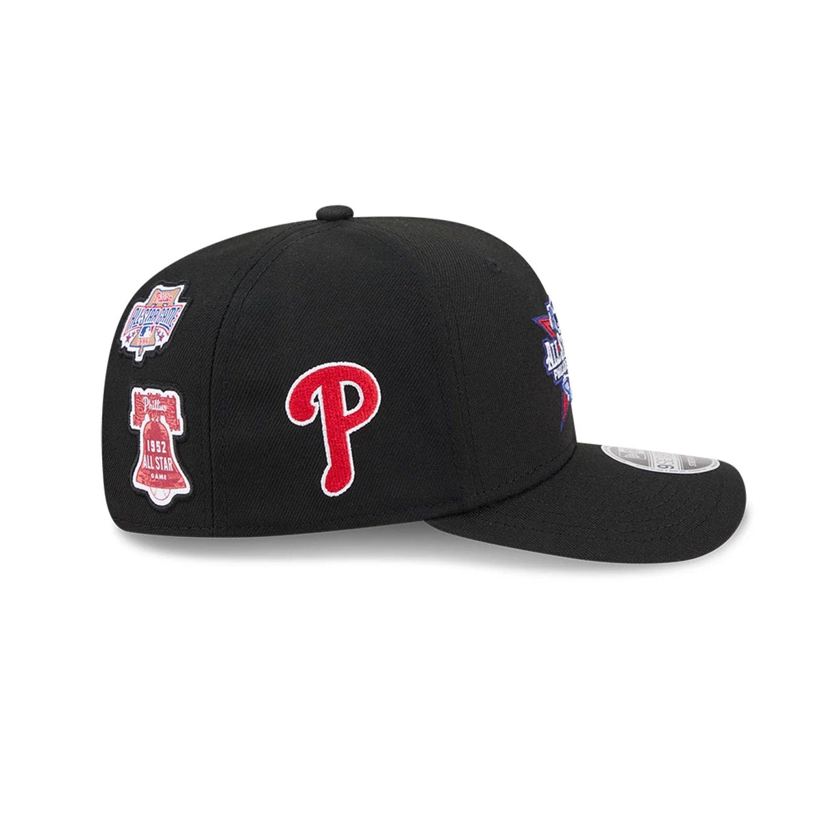 Phillies MLB All Star Game Black 9SEVENTY Stretch Snap Adjustable Cap