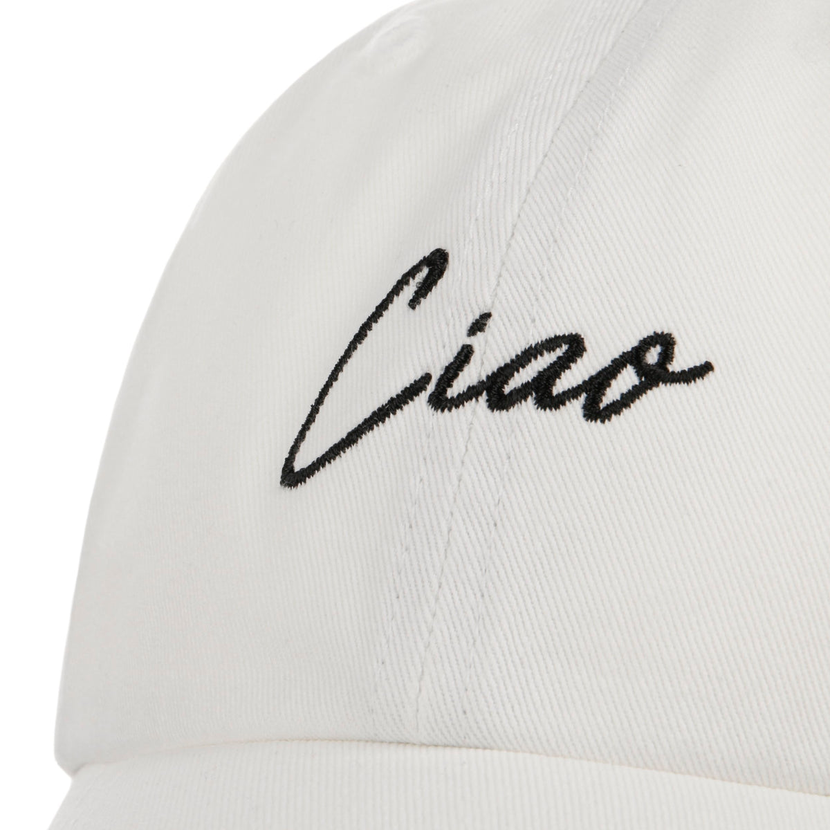 Clean Up Ciao Phrase Icon Cap