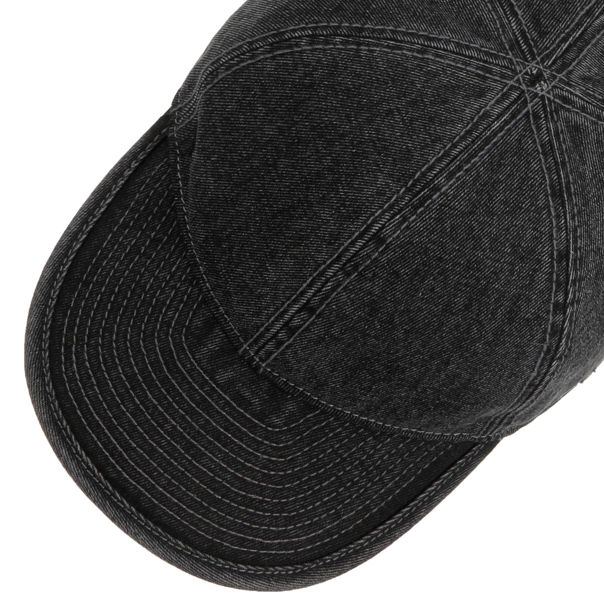 Black Denim Dad Hat