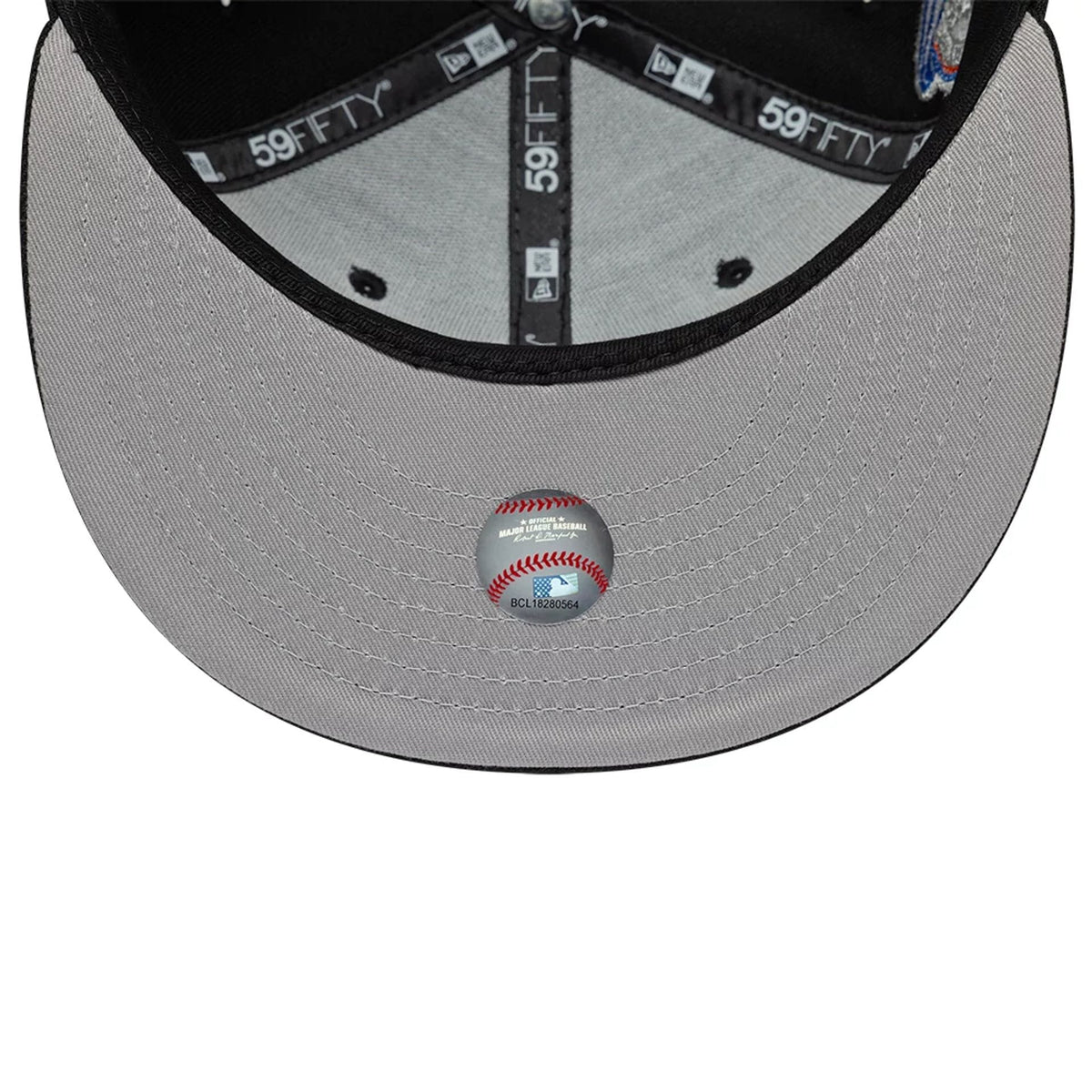 New York Yankees MLB Cooperstown Black 59FIFTY Fitted Cap