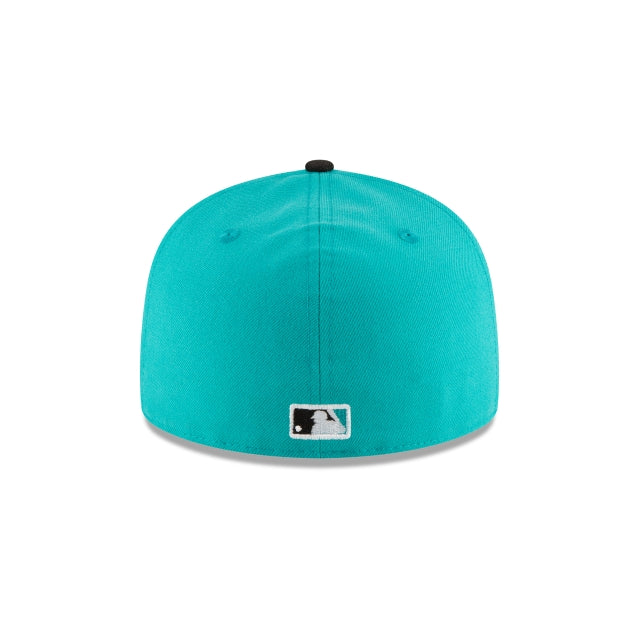 Florida Marlins World Series Teal Wool 59FIFTY Fitted Hat