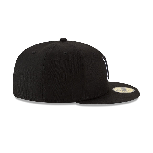 Boston Red Sox Black Outline 59FIFTY Fitted Hat