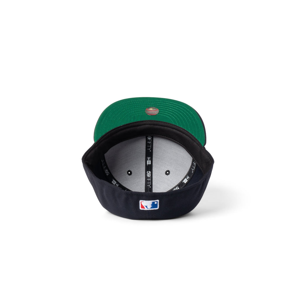 New Era Yankees Micro Club Logo 59Fifty Fitted Navy